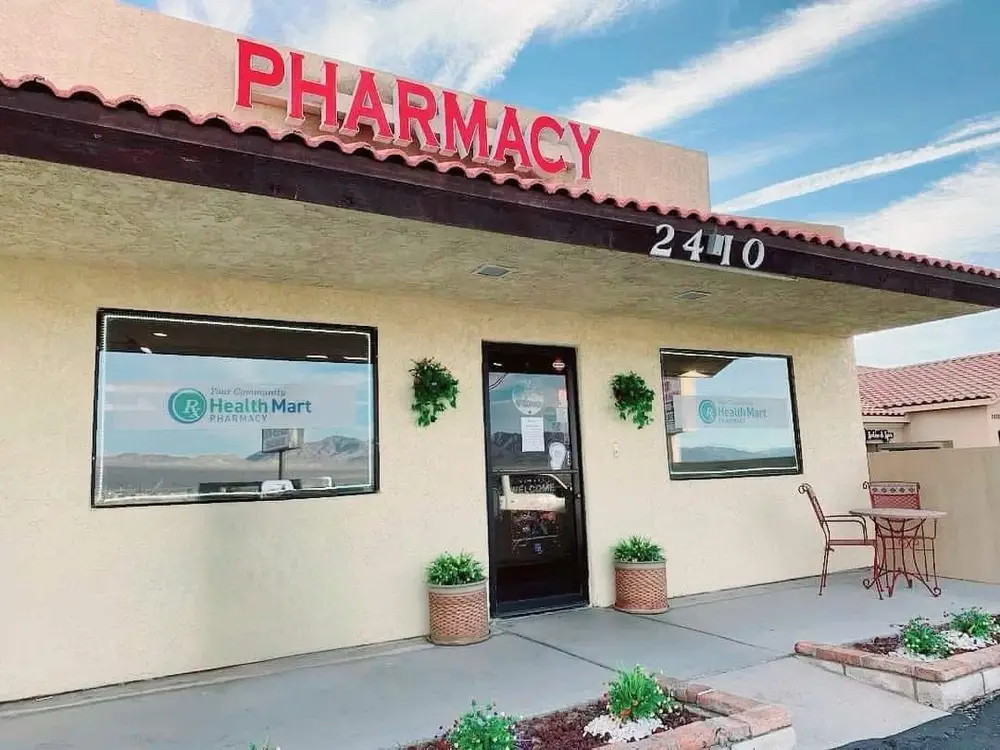 Riverside Pharmacy storefront at 2410 Highway 95, Bullhead City